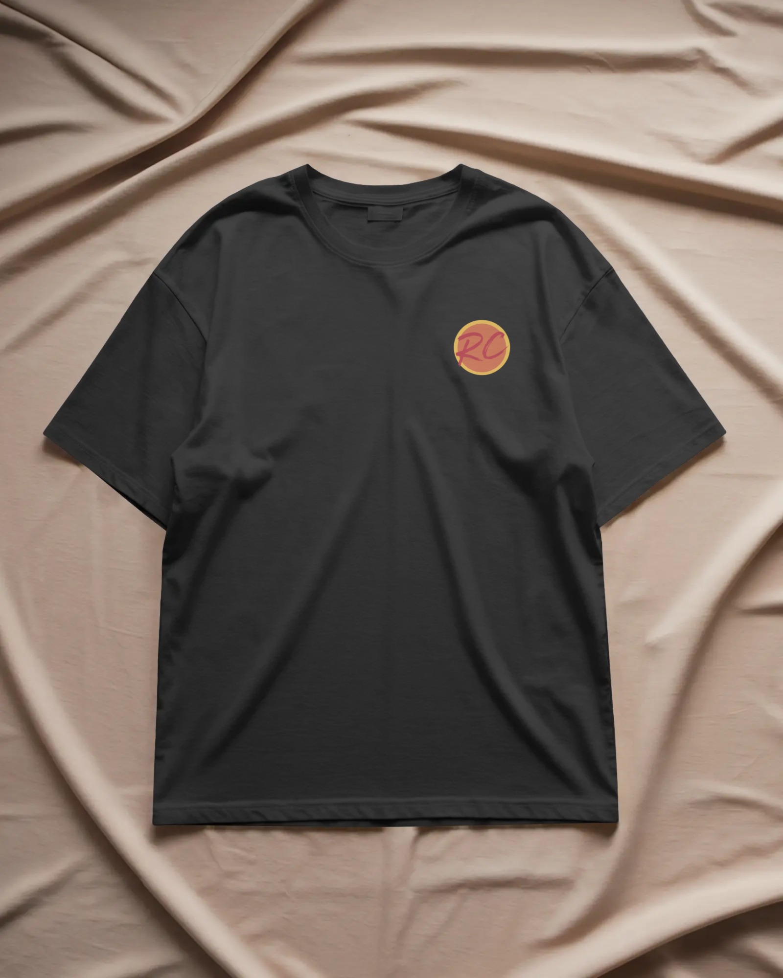 Peddi Ram Charan warrior back graphic black t shirt with bold PEDDI typography